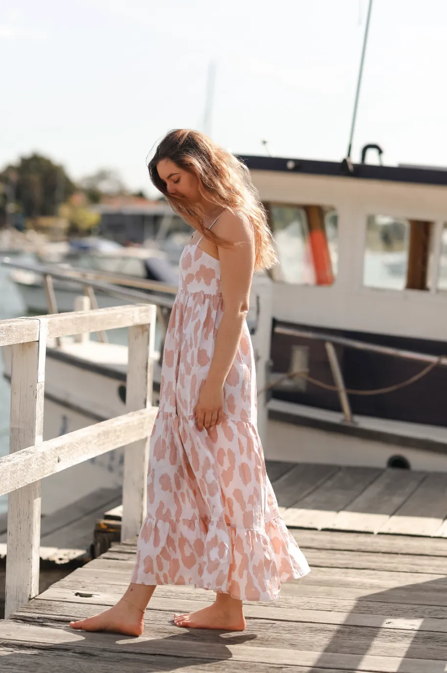 Fleur Dress - Leopard