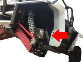 Footwell Skid Plate Set  |  Polaris RZR XP 1000 Trails and Rocks