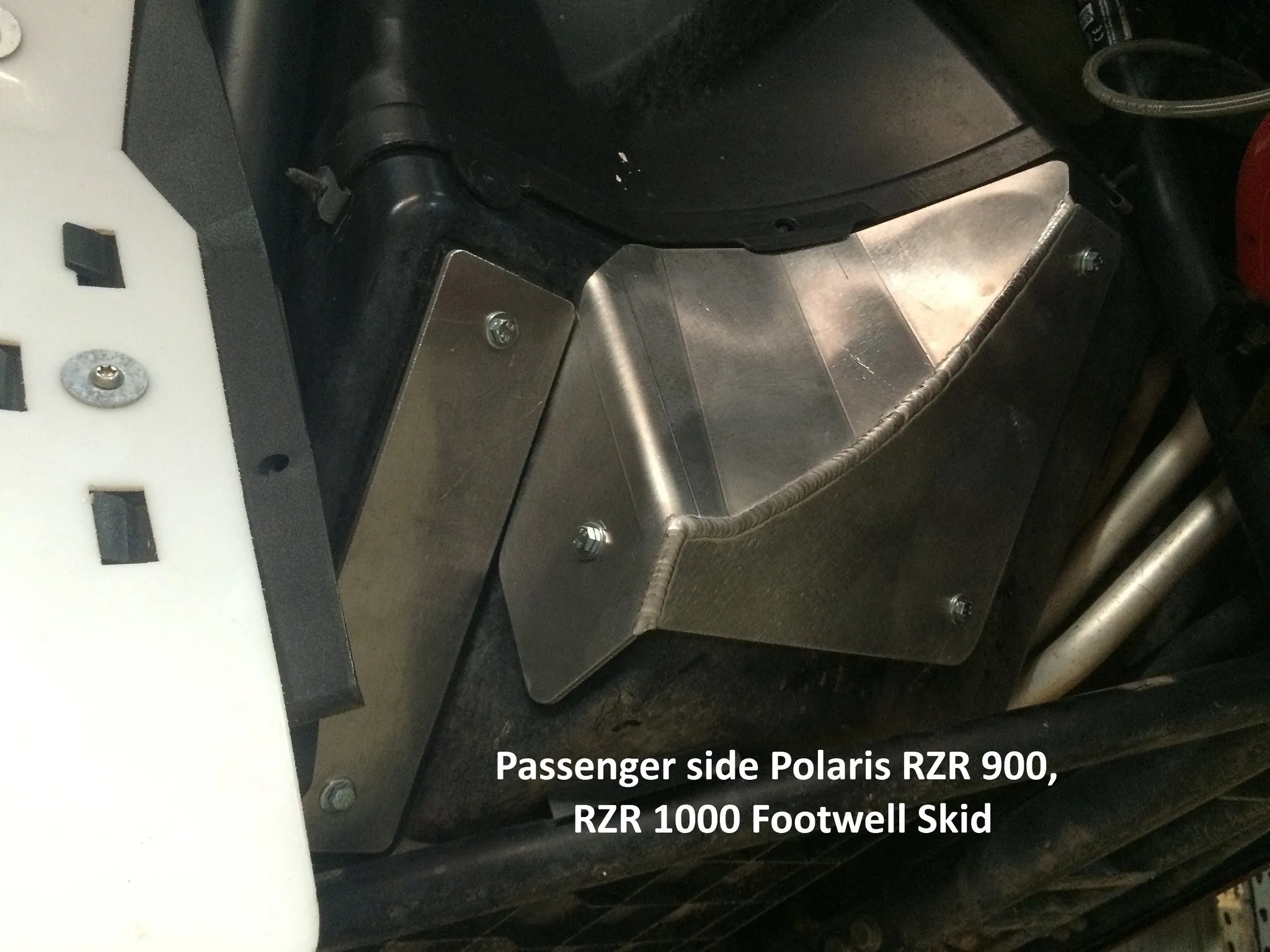 Footwell Skid Plate Set  |  Polaris RZR XP 1000 Trails and Rocks