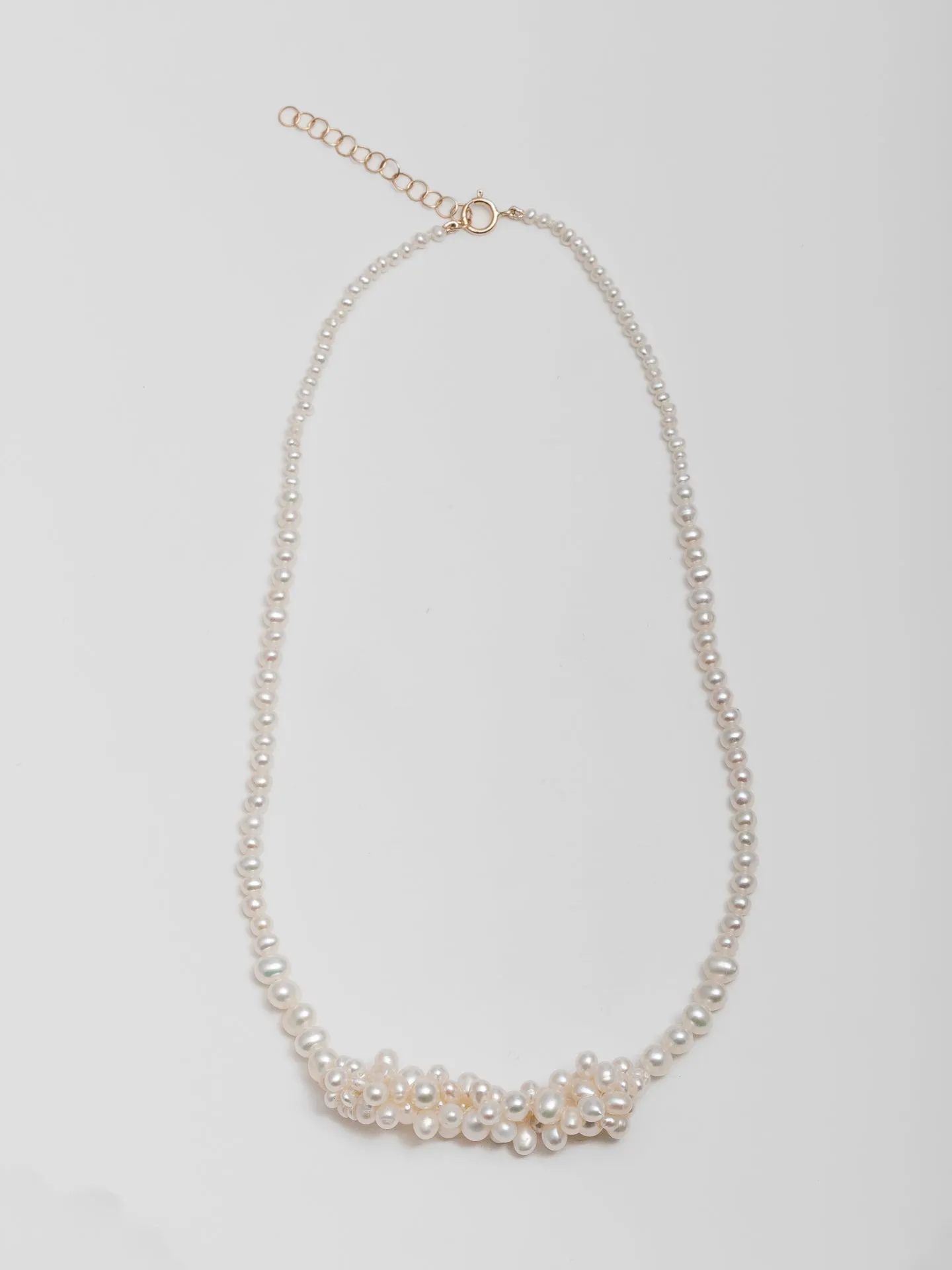 Genesis Cluster Pearl Necklace - Archival Collection