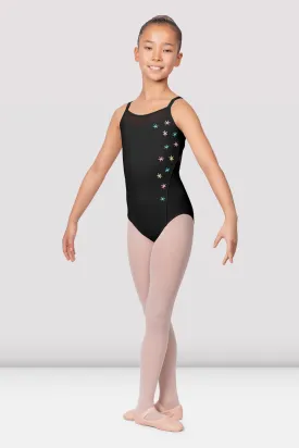 Girls Juni Open Back Camisole Leotard