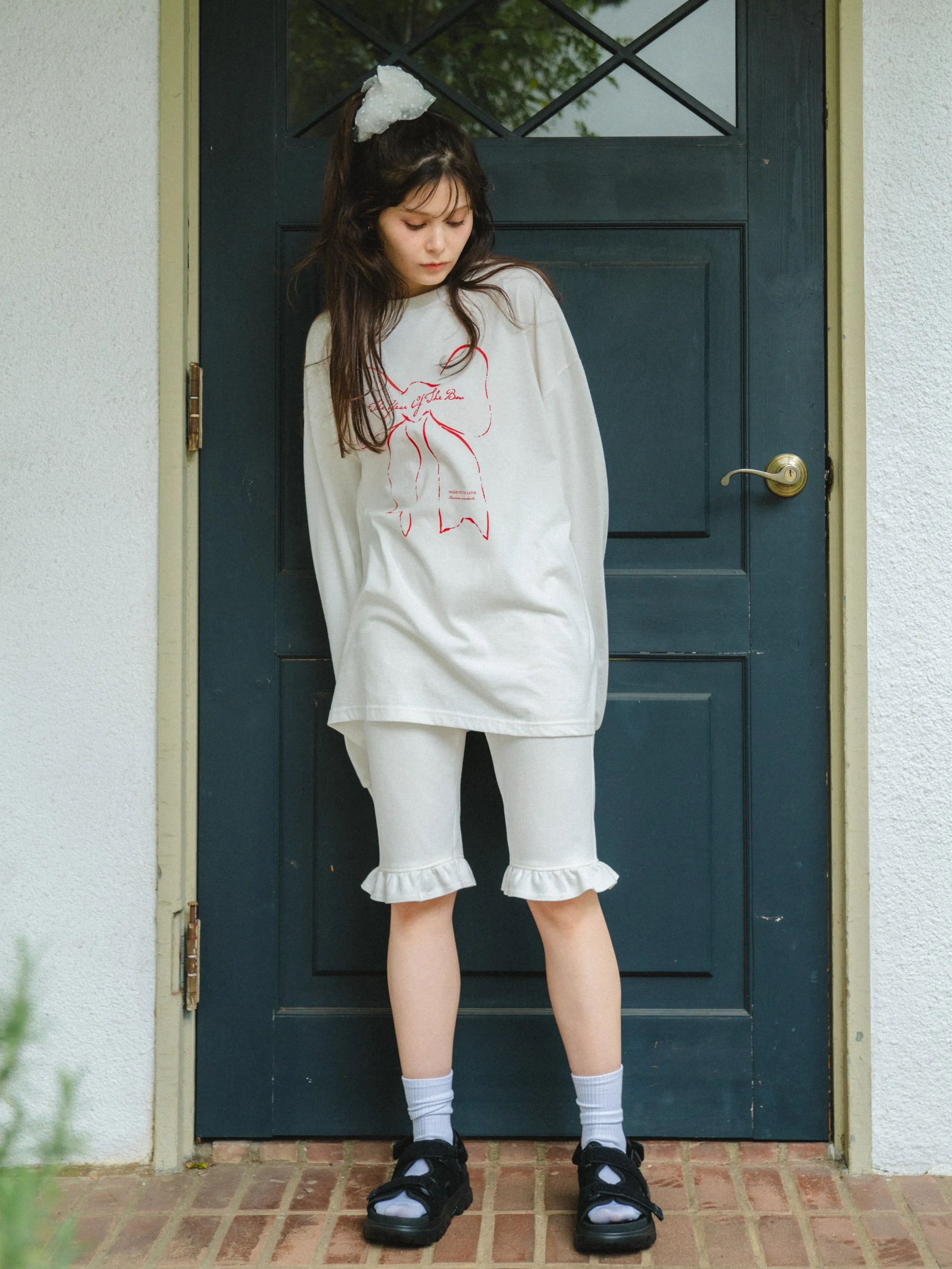 Girly Frill Leggings