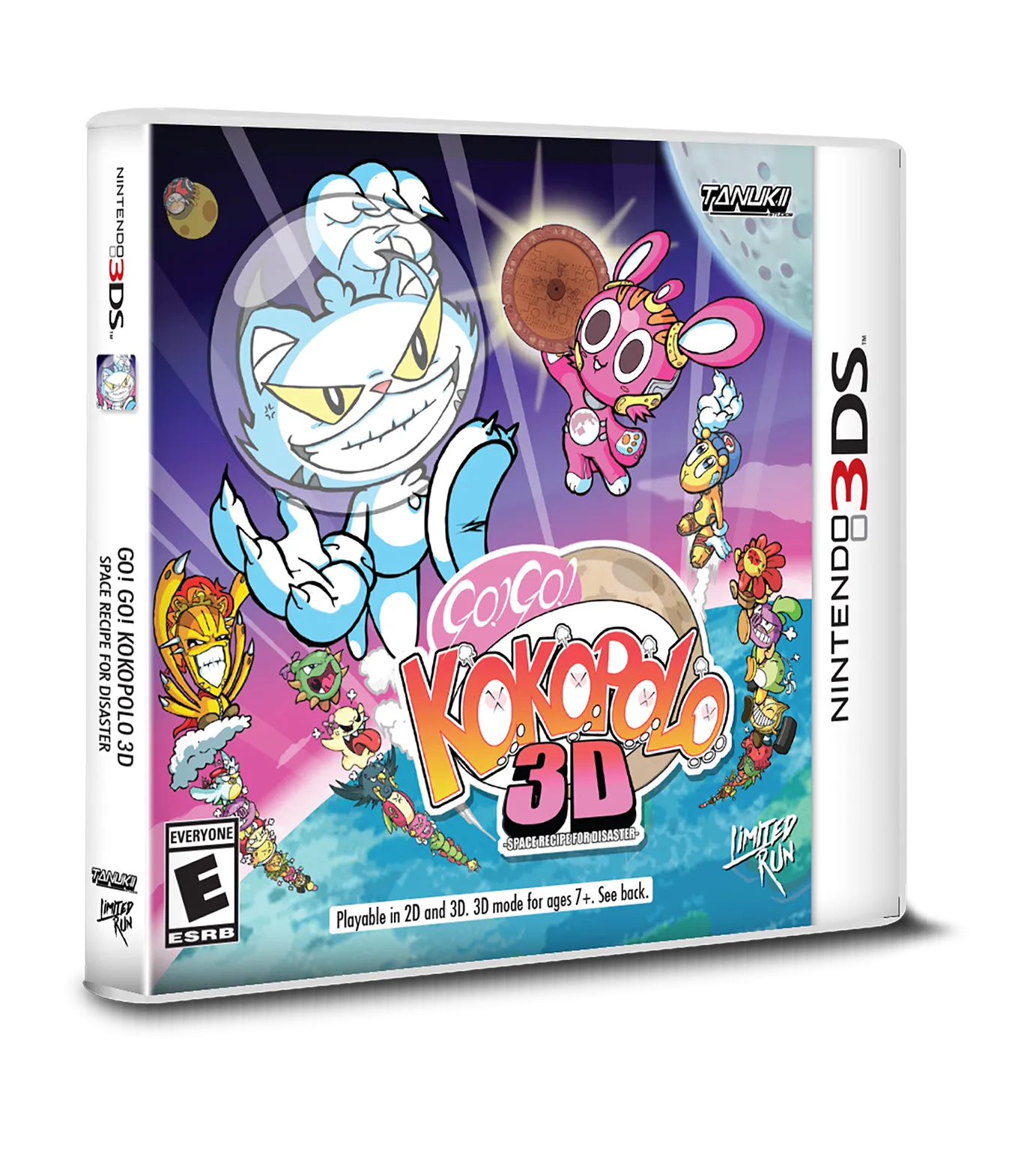 Go! Go! Kokopolo 3D Space Recipe For Disaster (3DS)