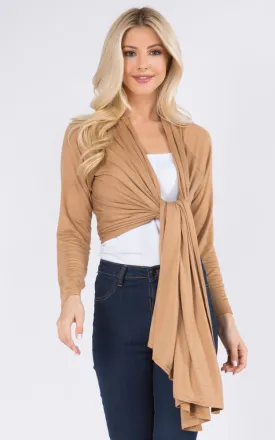 GPW250 Sleeved Long Vest Cardigan