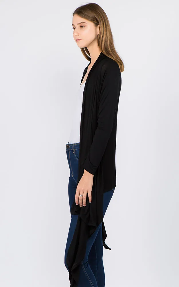 GPW250 Sleeved Long Vest Cardigan