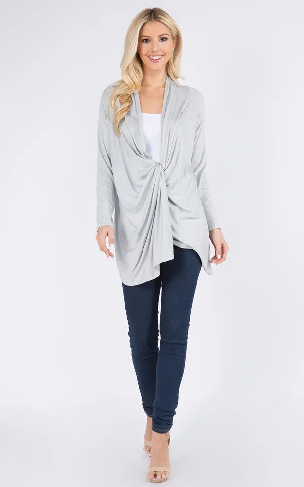 GPW250 Sleeved Long Vest Cardigan