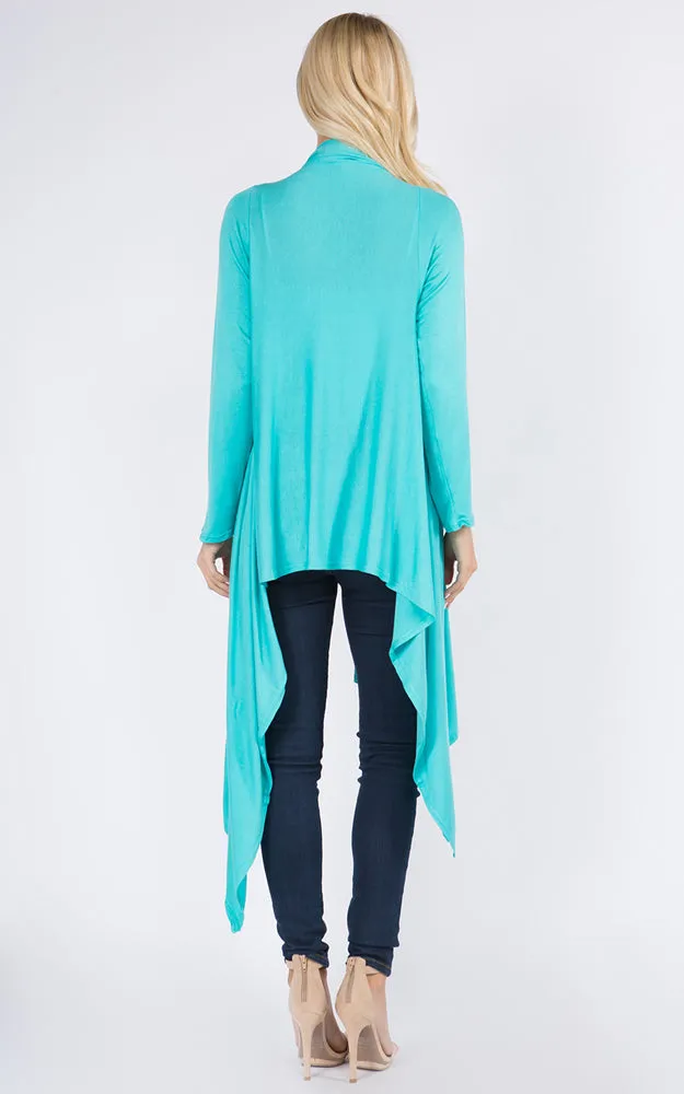 GPW250 Sleeved Long Vest Cardigan