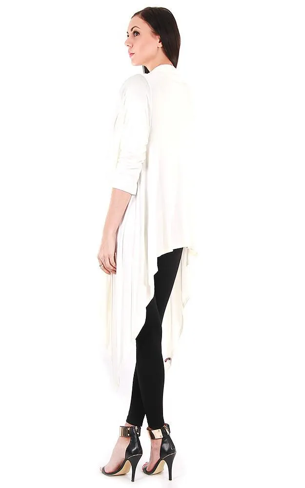 GPW250 Sleeved Long Vest Cardigan