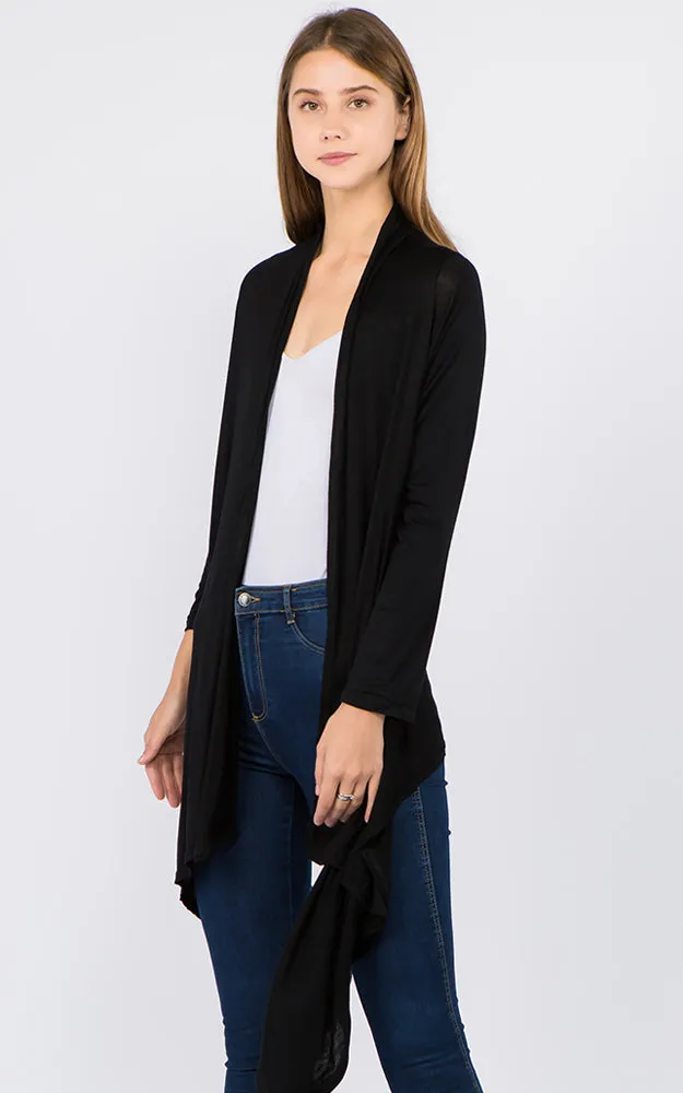 GPW250 Sleeved Long Vest Cardigan