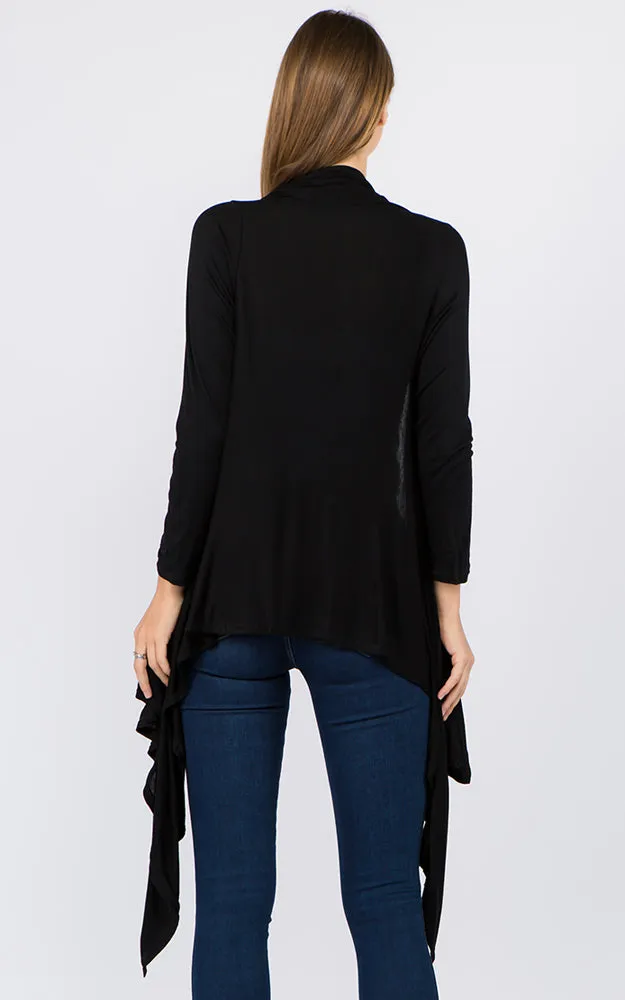 GPW250 Sleeved Long Vest Cardigan