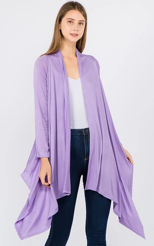 GPW250 Sleeved Long Vest Cardigan