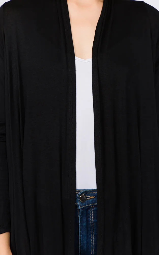 GPW250 Sleeved Long Vest Cardigan