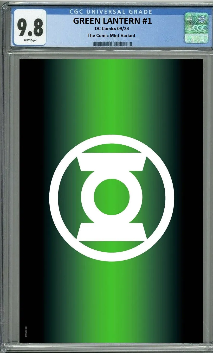 GREEN LANTERN 1 NYCC LOGO FOIL