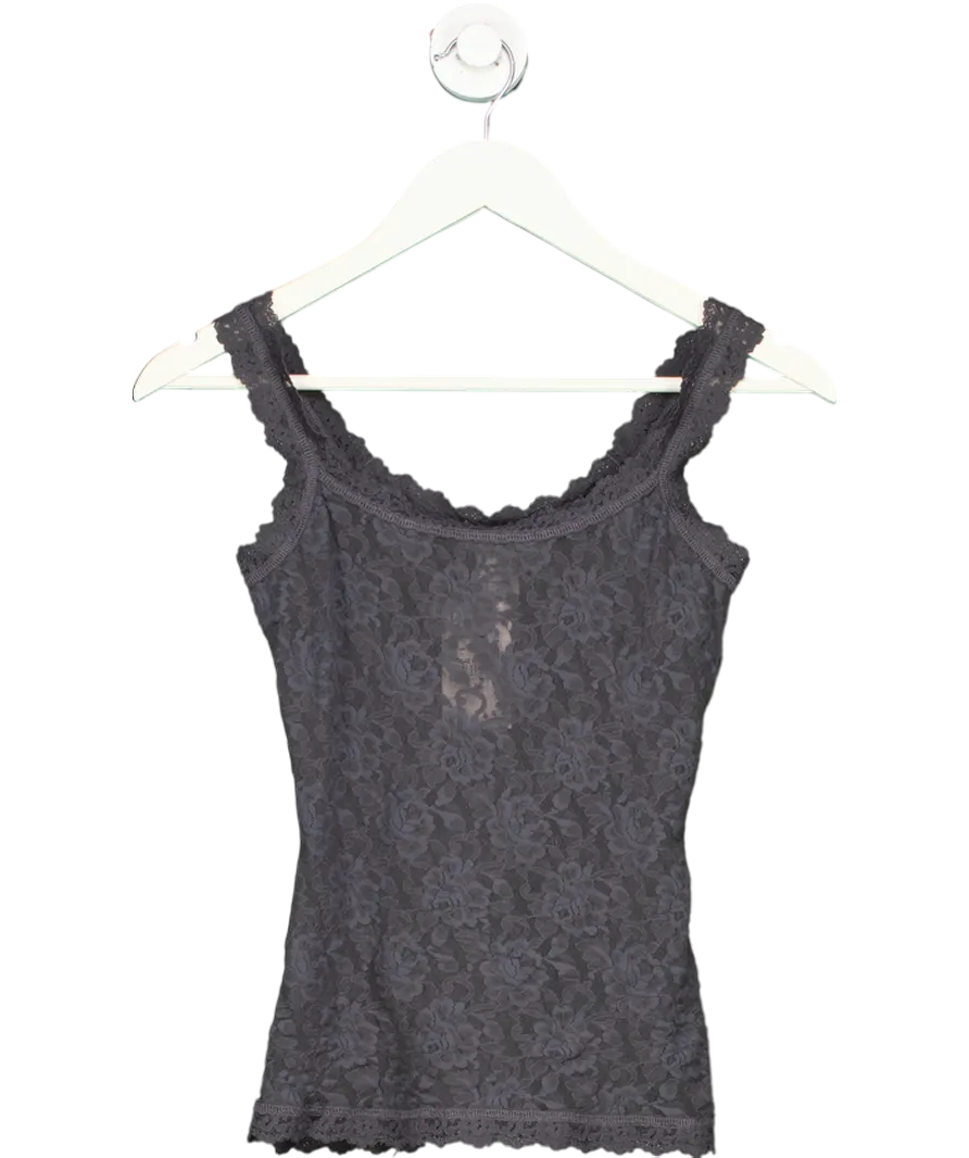 Hanky Panky Grey Signature Lace Classic Camisole UK S