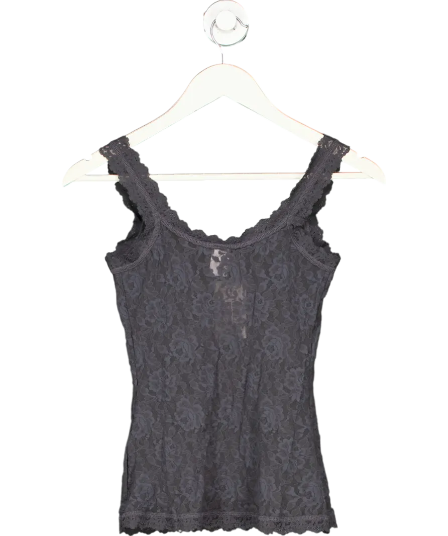 Hanky Panky Grey Signature Lace Classic Camisole UK S