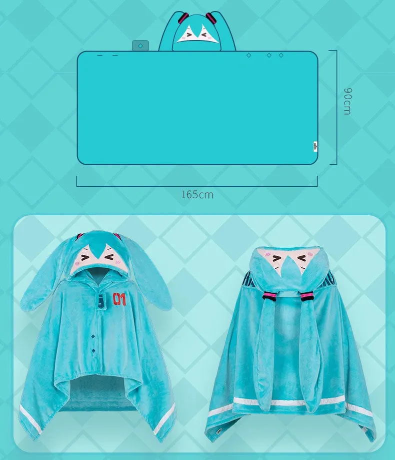 Cozy Hatsune Miku Air Conditioned Blanket