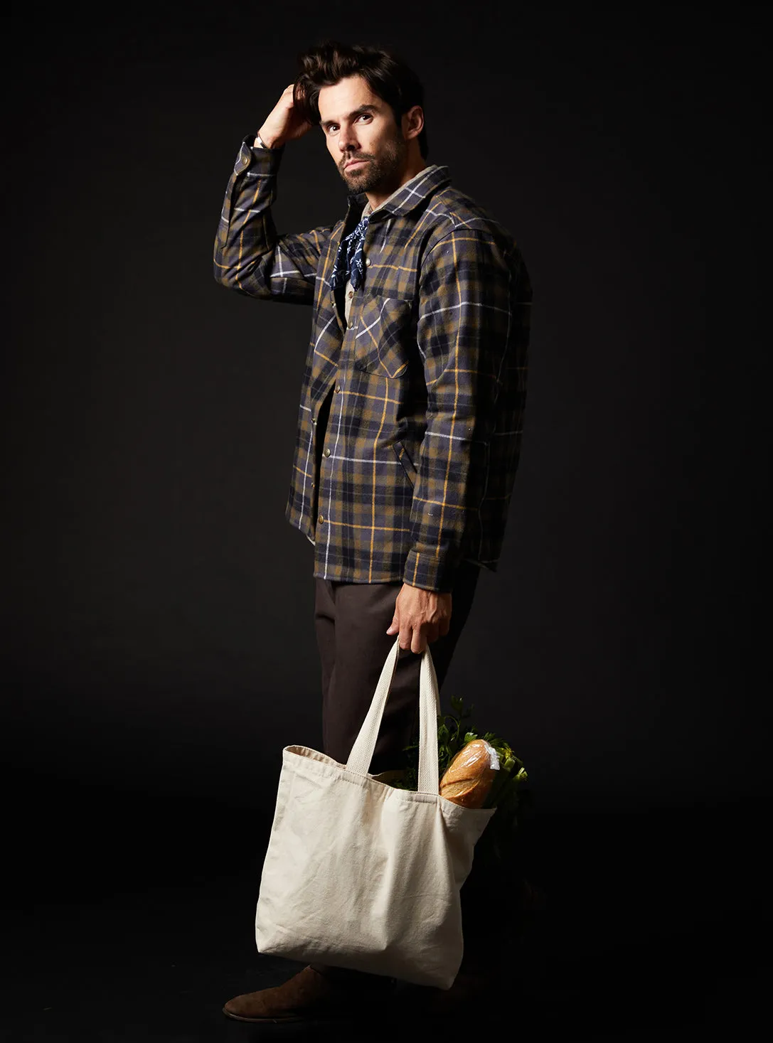 Heartwood Overshirt - Olympic Flannel