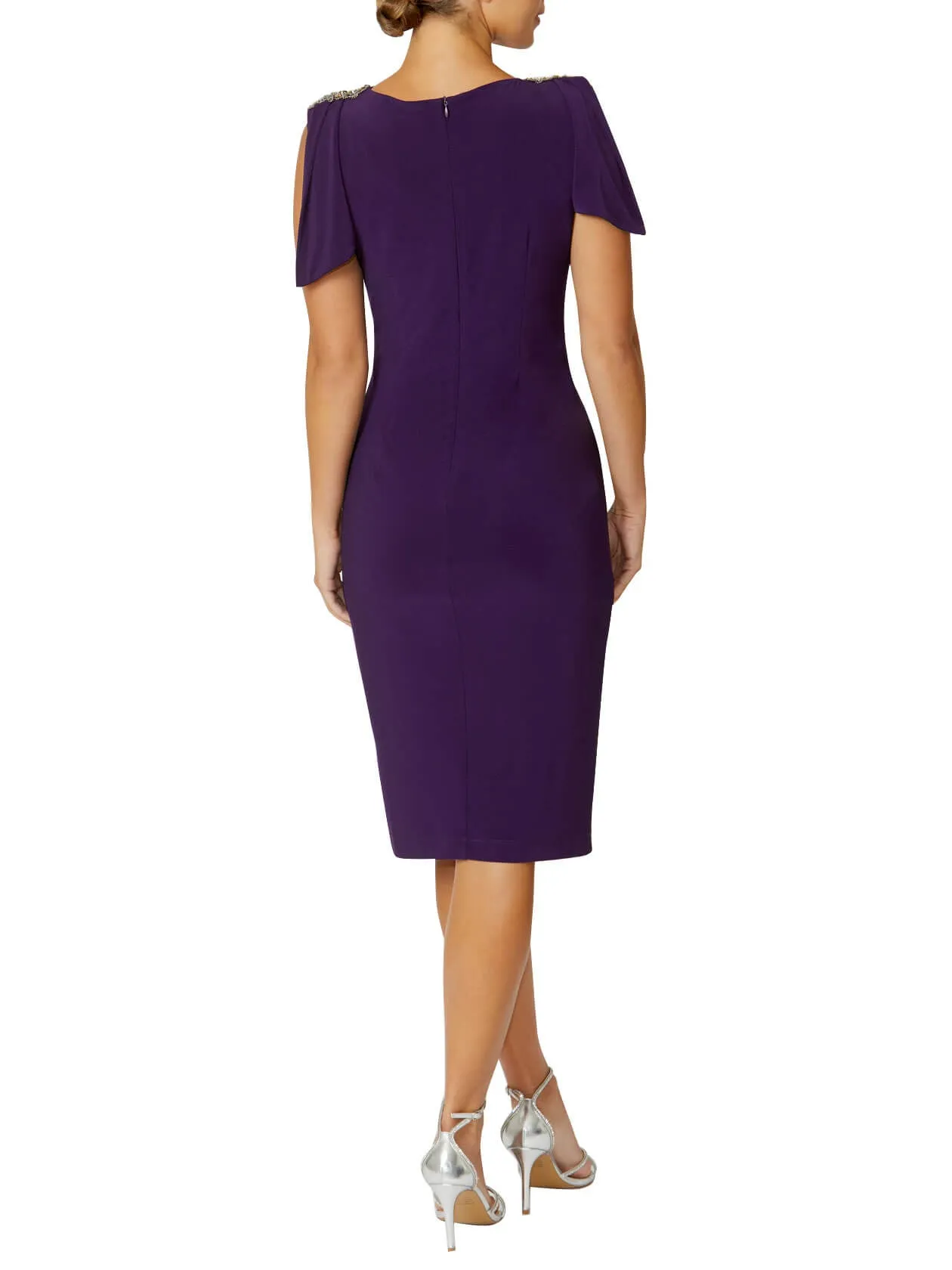 Hebe Amethyst Jersey Dress