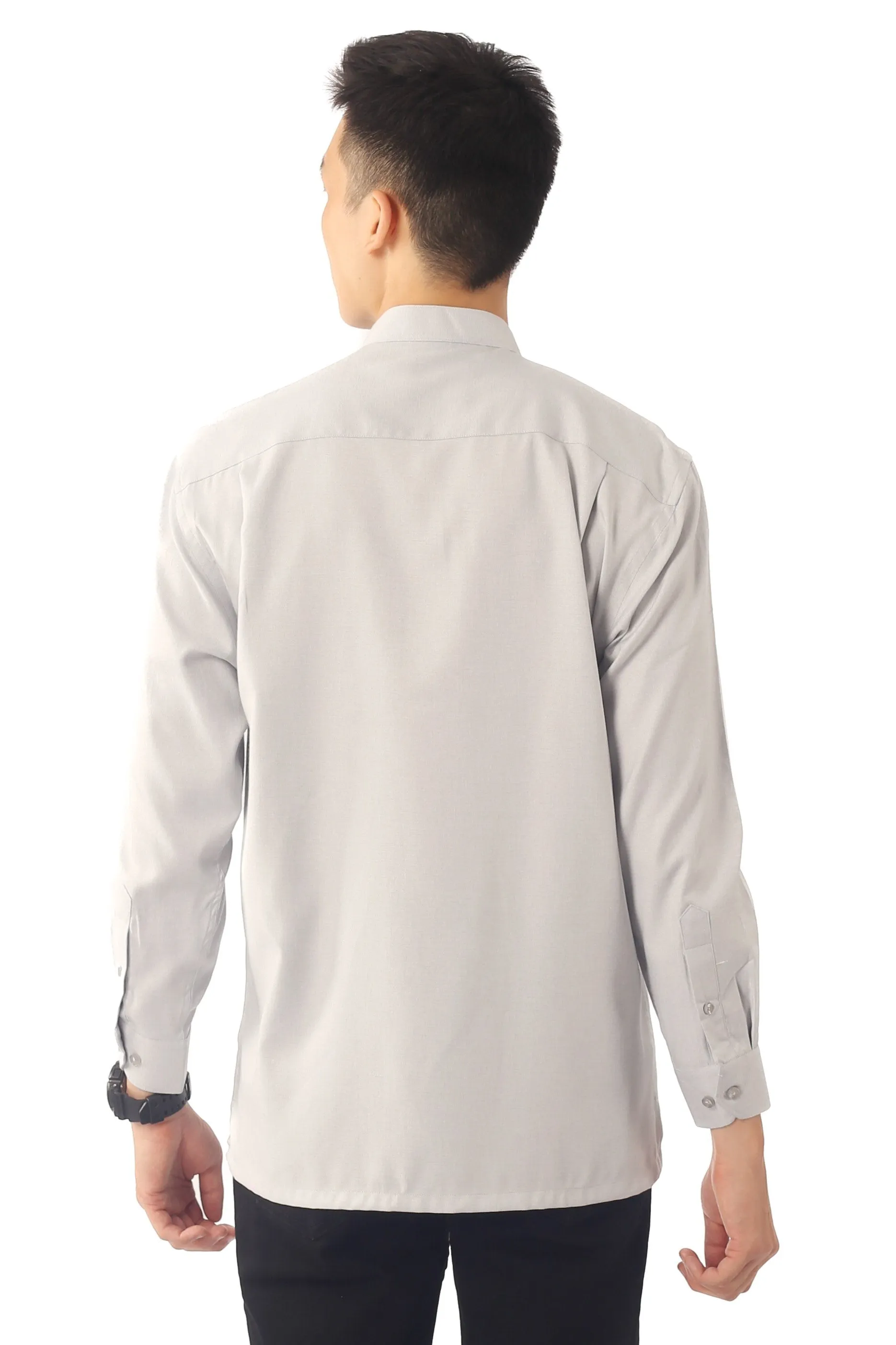 IDEXER MANDARIN LONG SLEEVE SHIRT [REGULAR FIT] ID0262