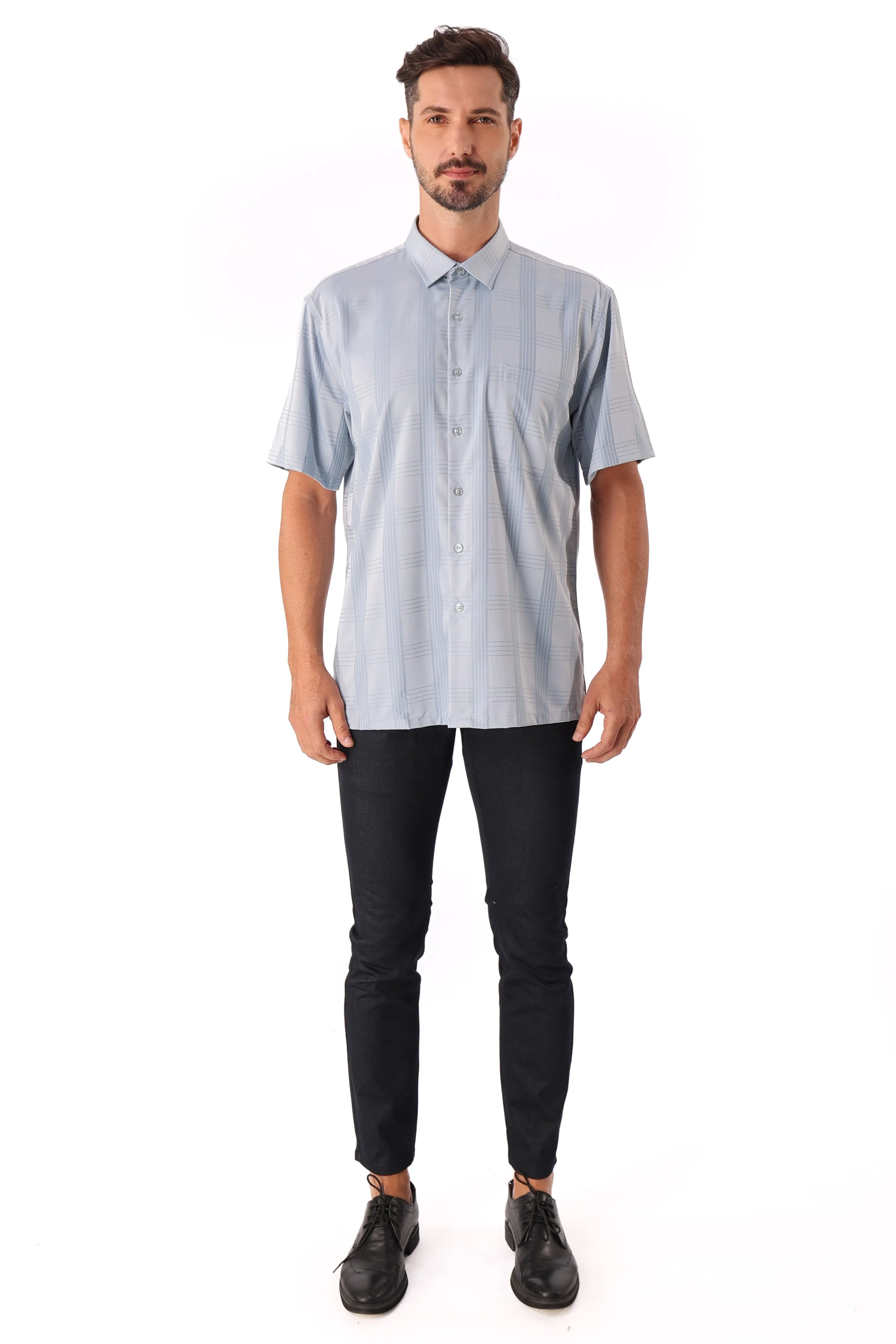 IDEXER SHORT SLEEVE SHIRT [REGULAR FIT] ID0220