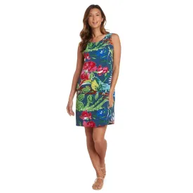 Jackie Dress - Coral Abyss Navy