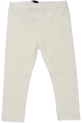 JayBee Cotton Leggings Winter White