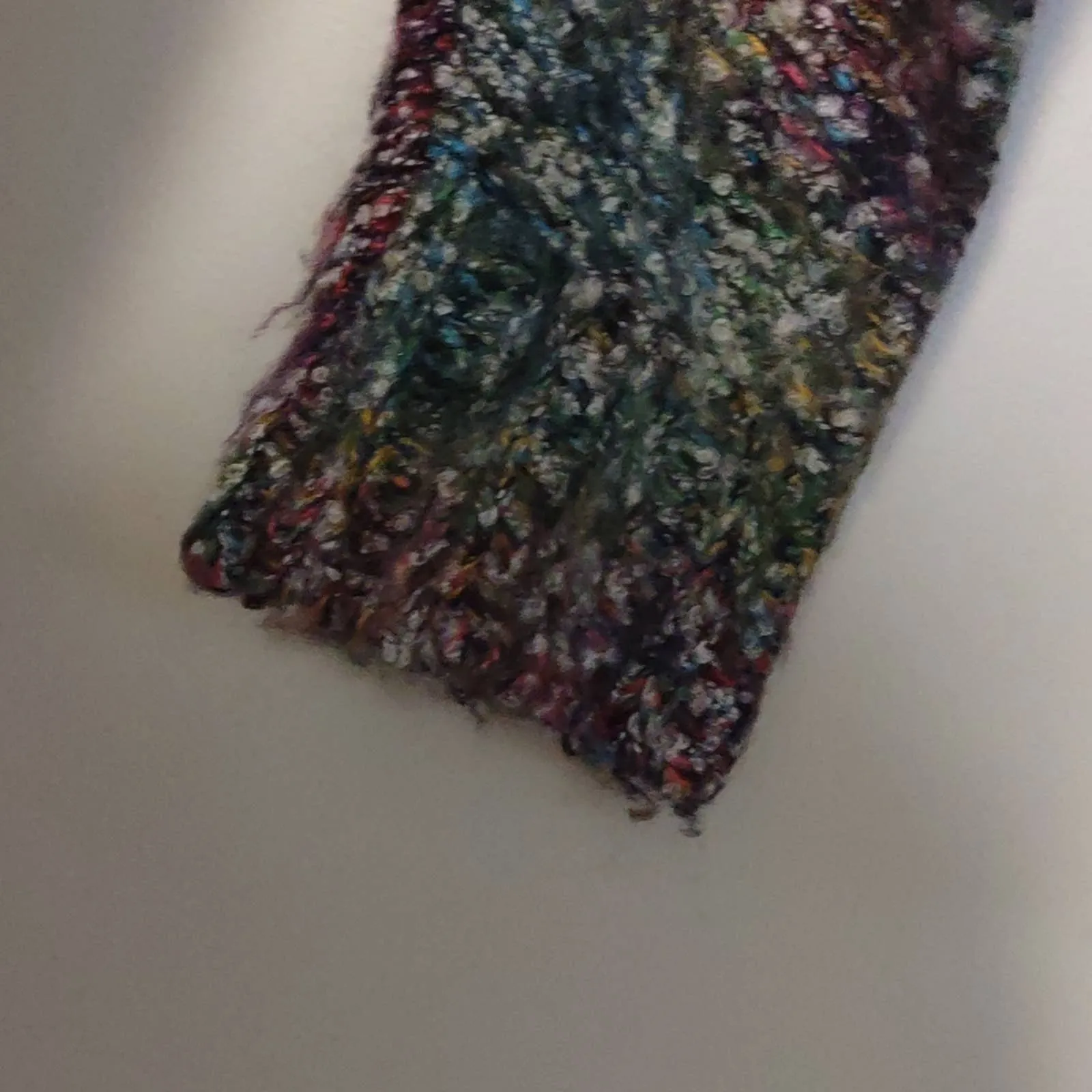 Kaktus Fuzzy Knit Open Front Two Way Cardigan Sweater XL