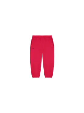 Kids' 365 Midweight Track Pants—Goji berry red
