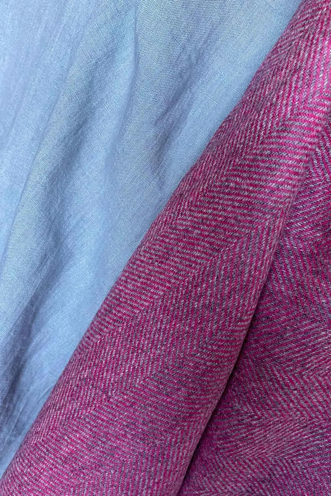 Layercake Double-face Wool Mini Tabard
