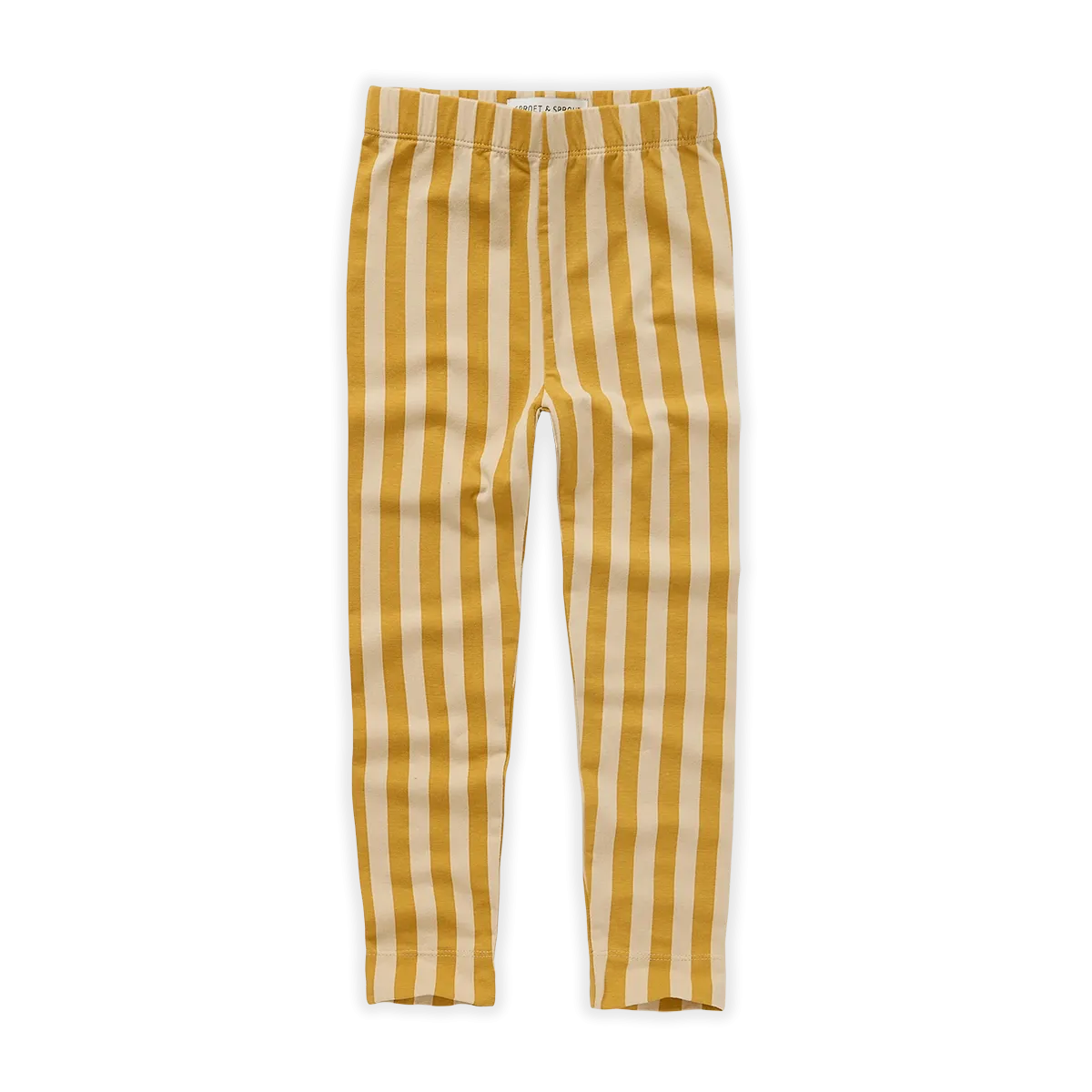 Legging Stripe Print – biscotti yellow