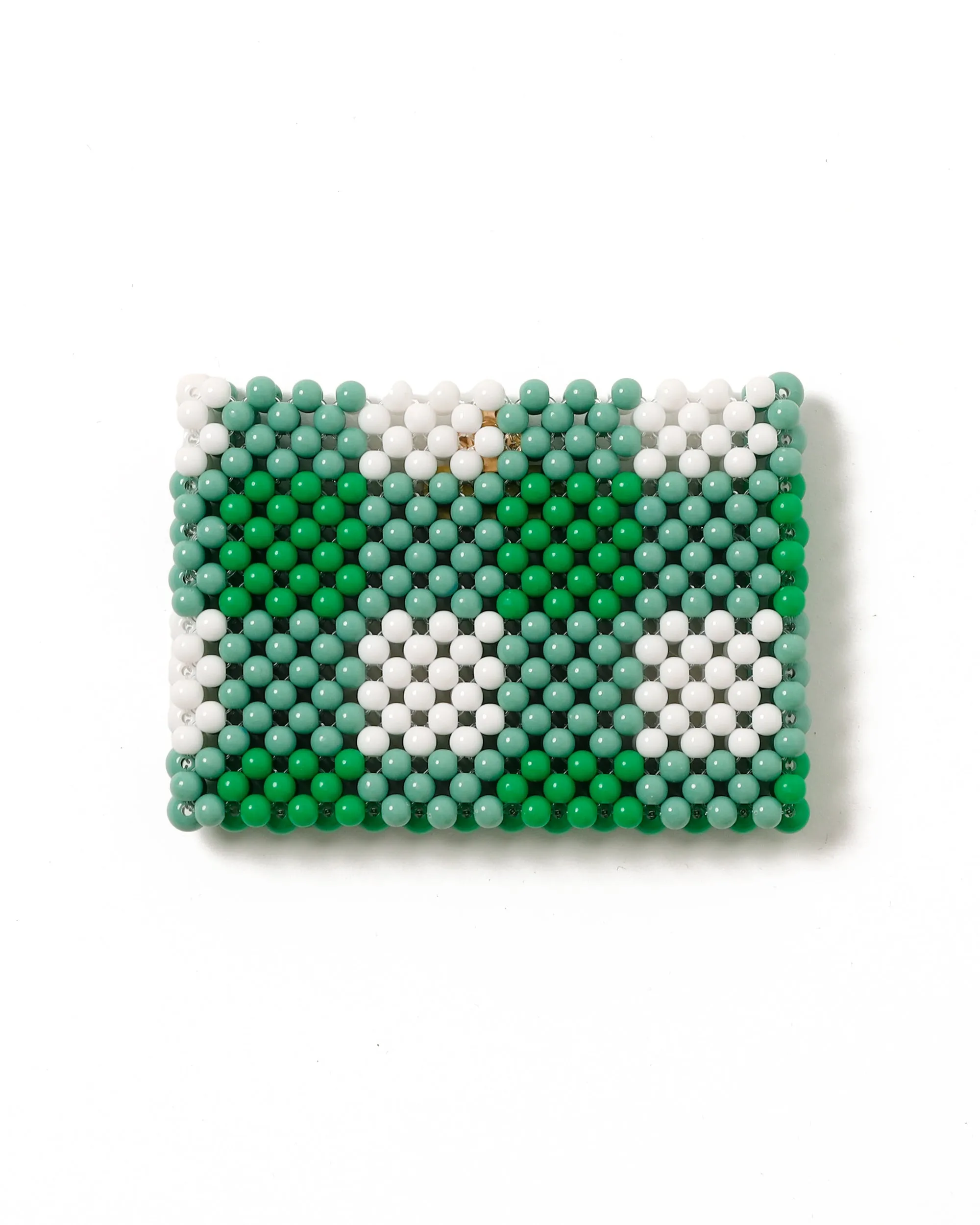 <b>TOOS</b><br>card case (green checked)