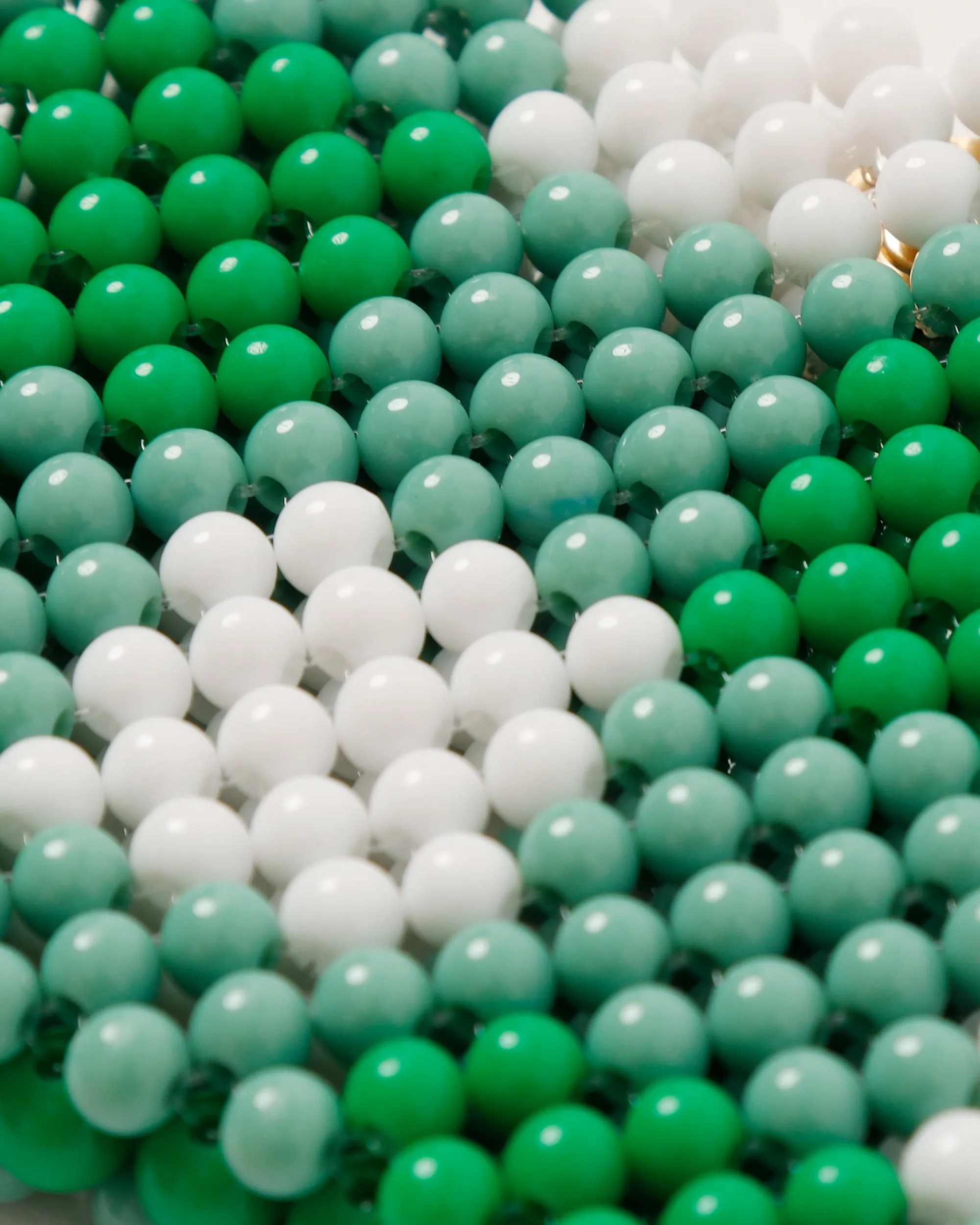 <b>TOOS</b><br>card case (green checked)