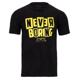 Men's Never Boring Pickleball Tee