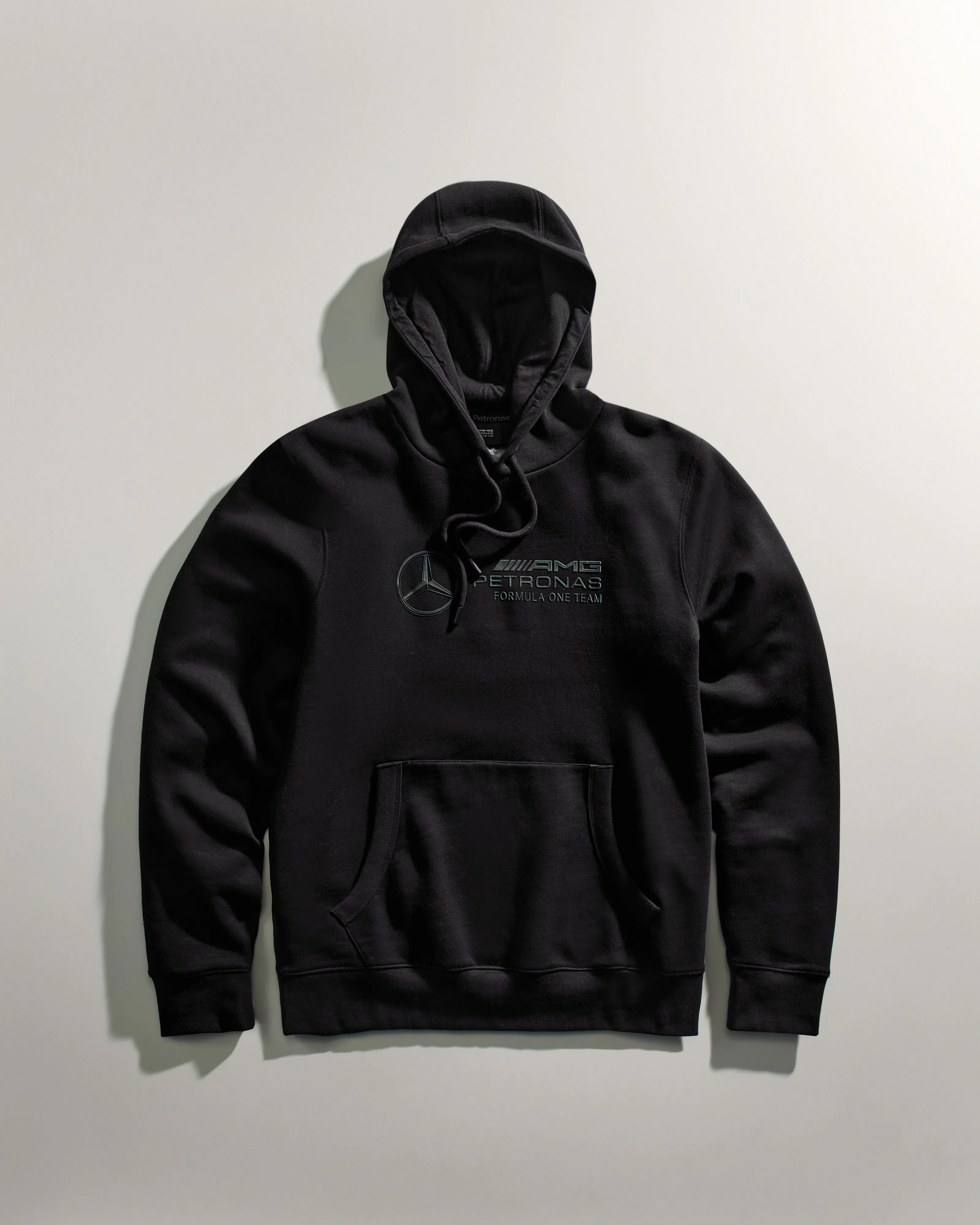 Mens Stealth Logo Hoody Black