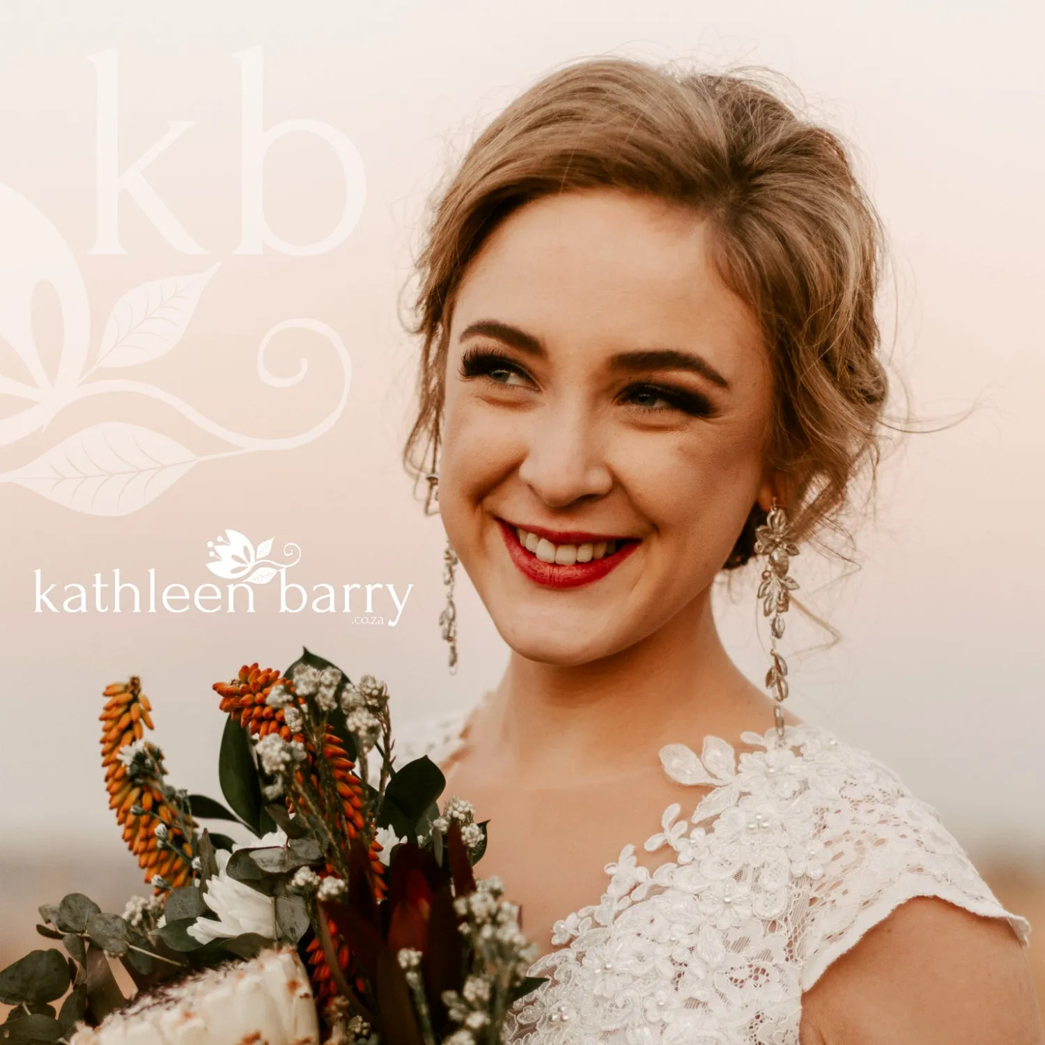 Merike Tier style chandelier leaf earring - Assorted finishes available