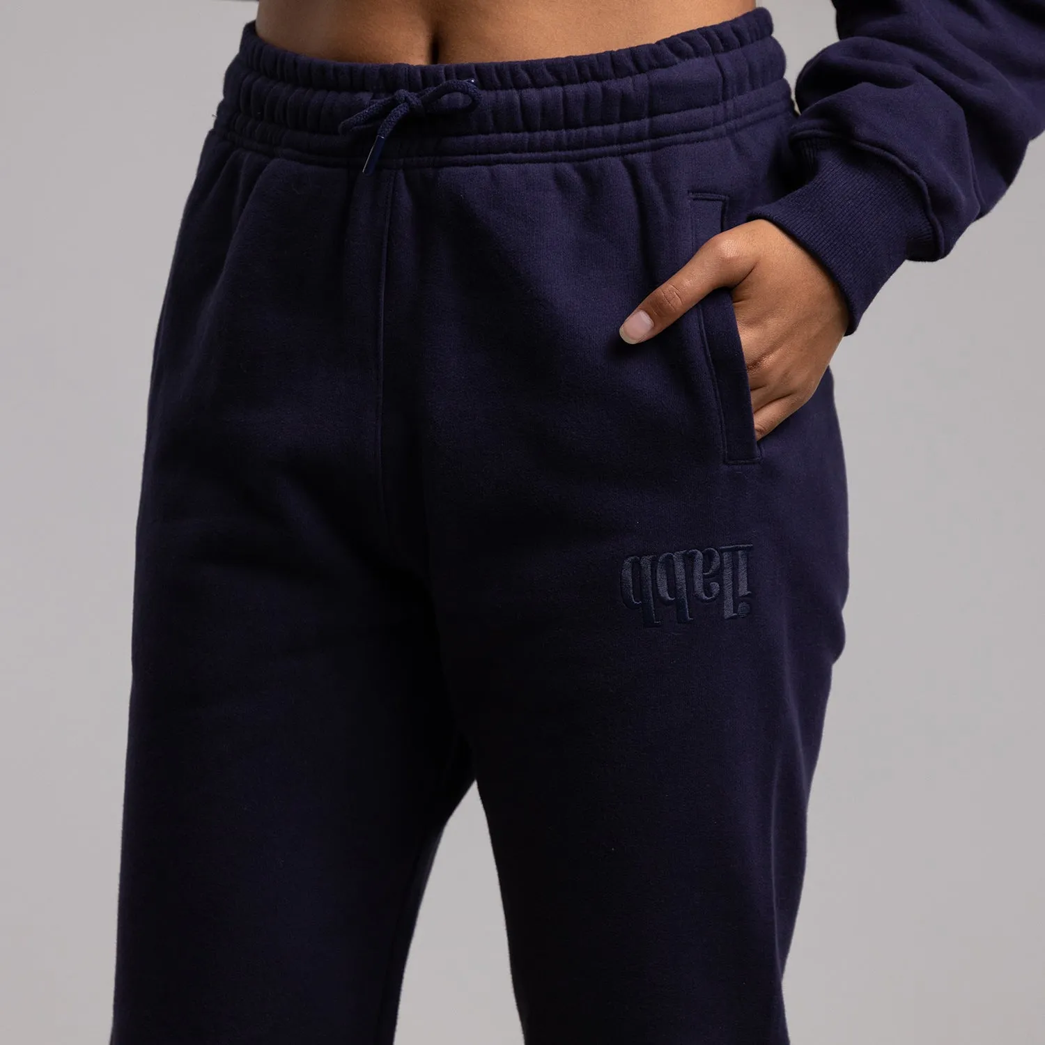 Morris 75 Block Track Pant Womens NAVY