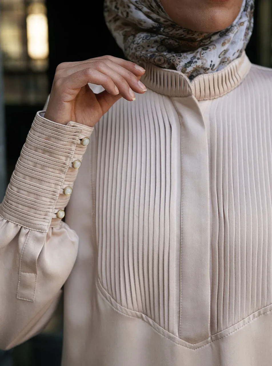 Multi-Pleat Abaya
