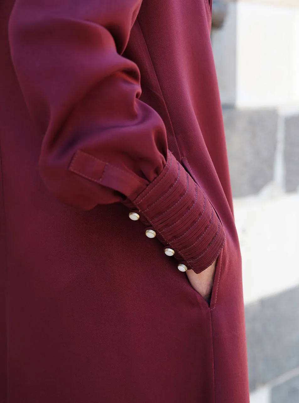 Multi-Pleat Abaya