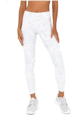 NAOMI HIGH WAIST 7/8  LEGGING - OYSTER MONOCHROME