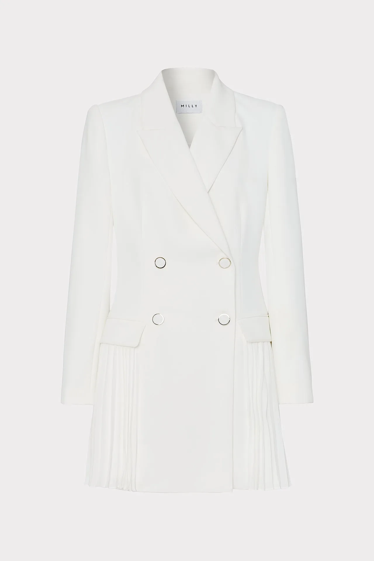 Noora Pleated Blazer Dress