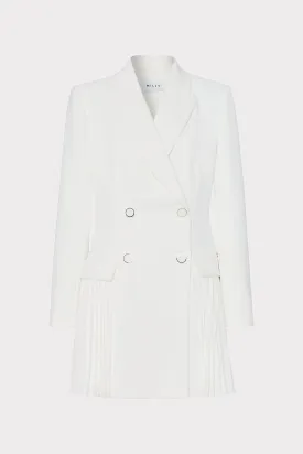 Noora Pleated Blazer Dress
