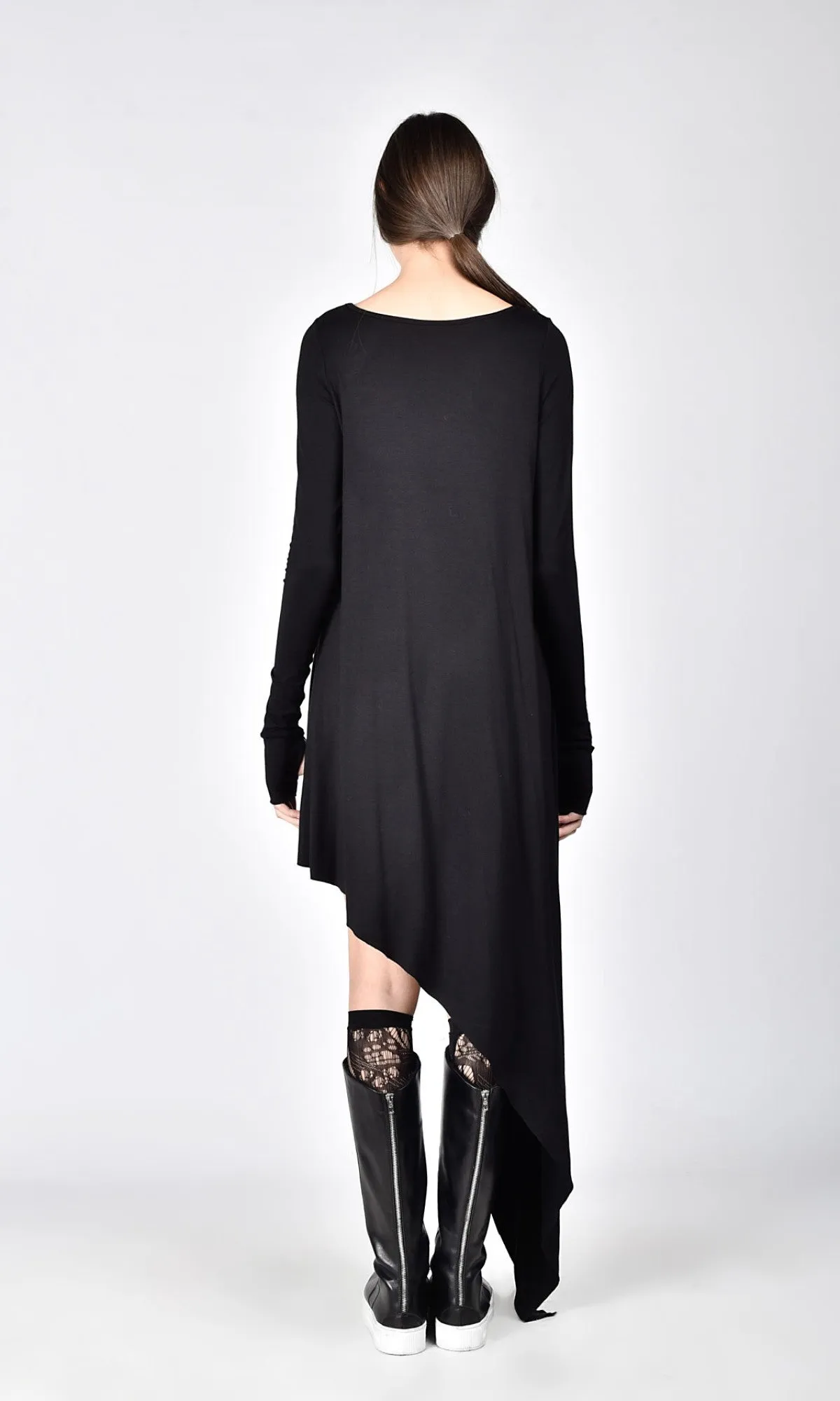 Oversized Loose Asymmetrical Top