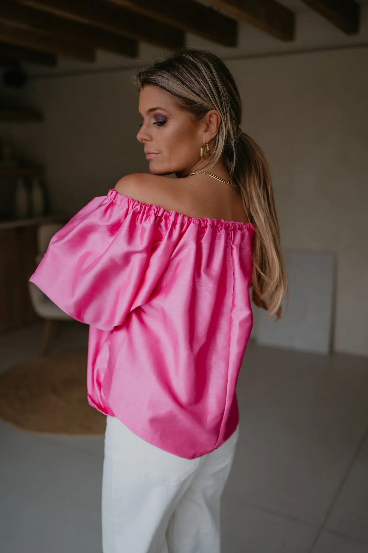 Piano blouse I Pink