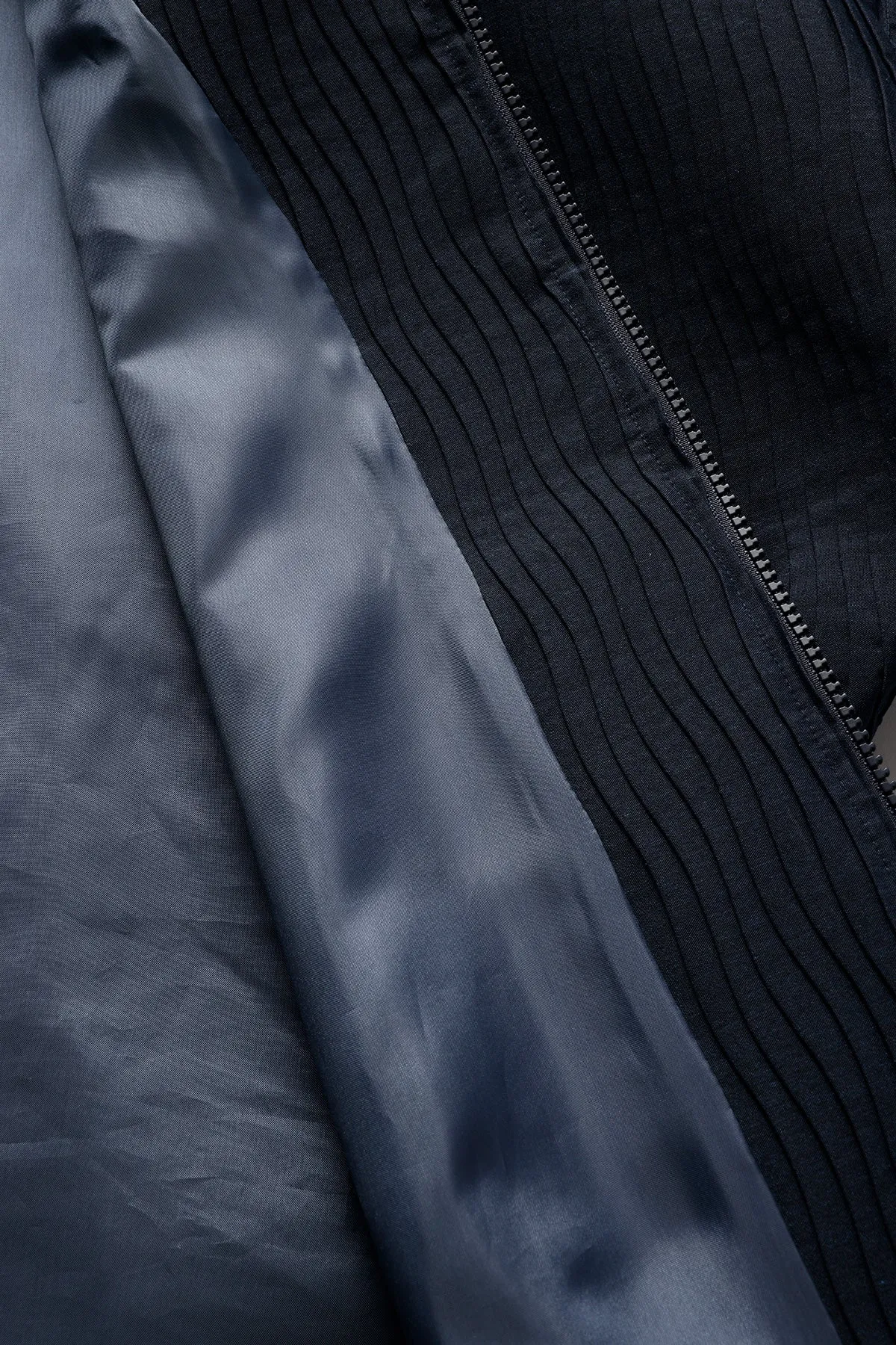 PLEATED MILITARY JACKET