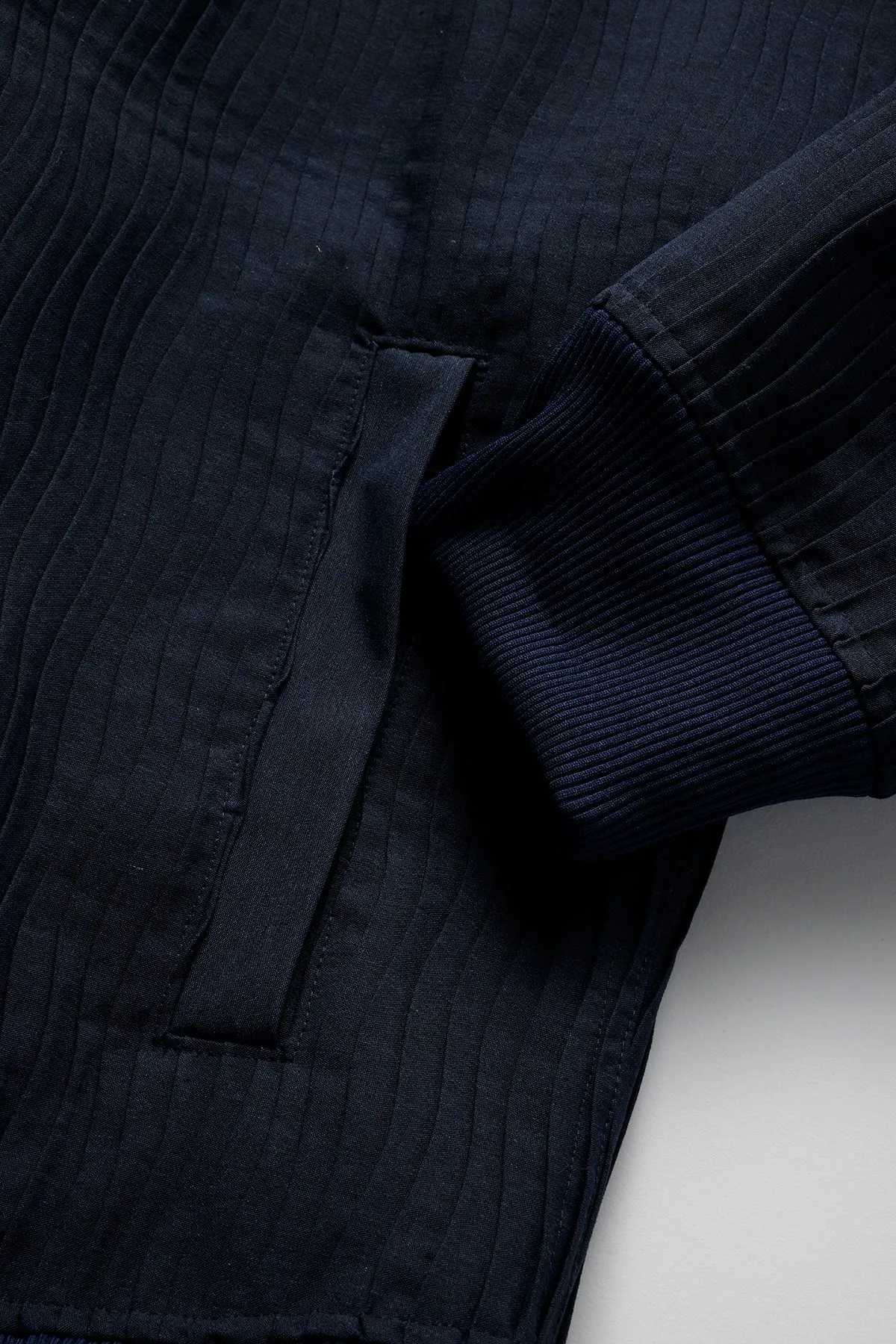 PLEATED MILITARY JACKET