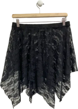 Rendal Black Lace Skirt One Size