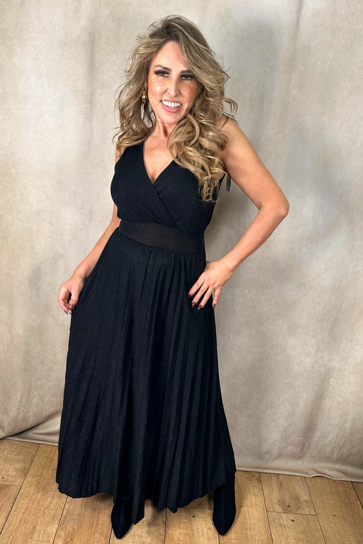 Sally Pleated Dress