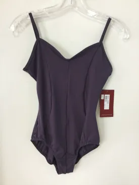 Seamed V Front Camisole Leotard Blackberry M207LD - Adult Large
