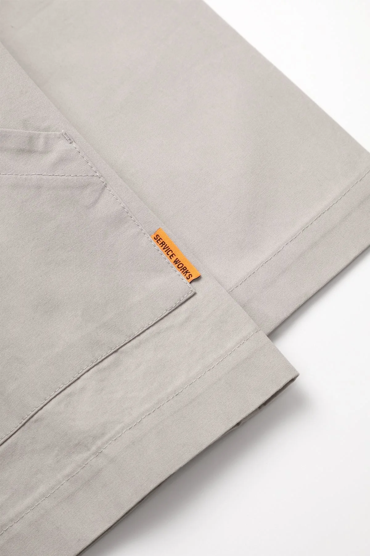 Service Works Stone Grey Fine Twill Waiter Jacket