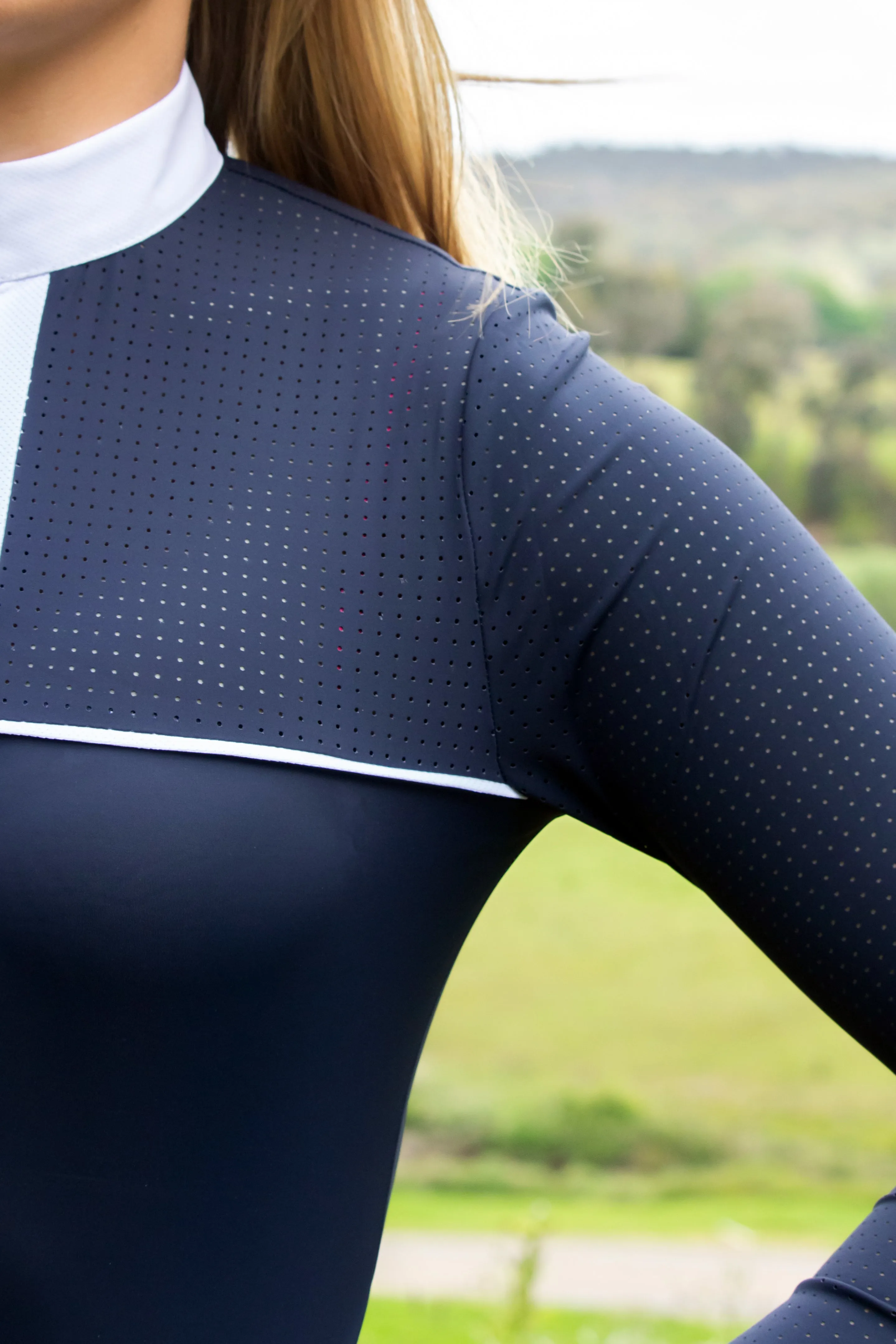 Shannan Cooling Top - Navy
